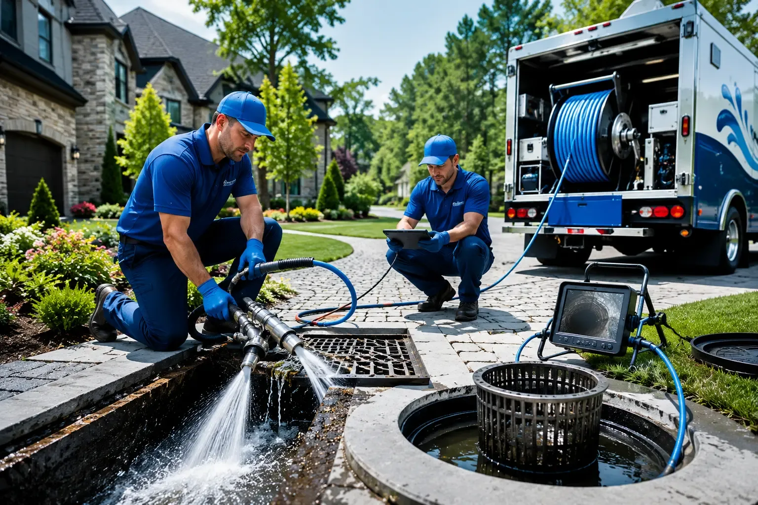 Local outdoor drain cleaning professionals in Hood, CA